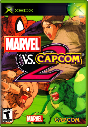 Marvel vs. Capcom 2 - New Age of Heroes (USA) 2D Box Front